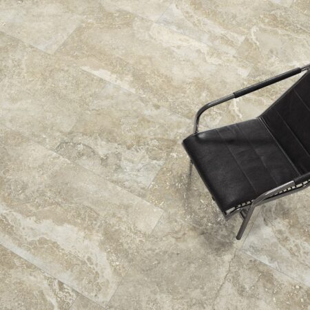 Porcelain marble effect tiles